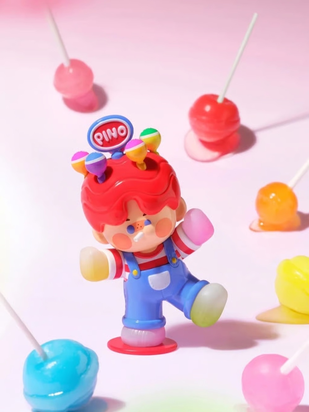 POP MART Pino Jelly Collectible Figure - “Lolipop” confirmed